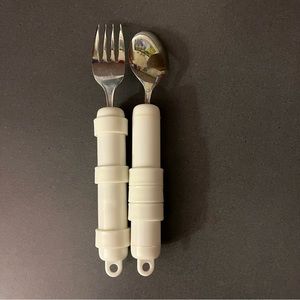 Adaptive utensils spoon and fork